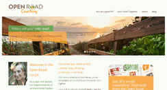 Desktop Screenshot of openroadcoaching.com